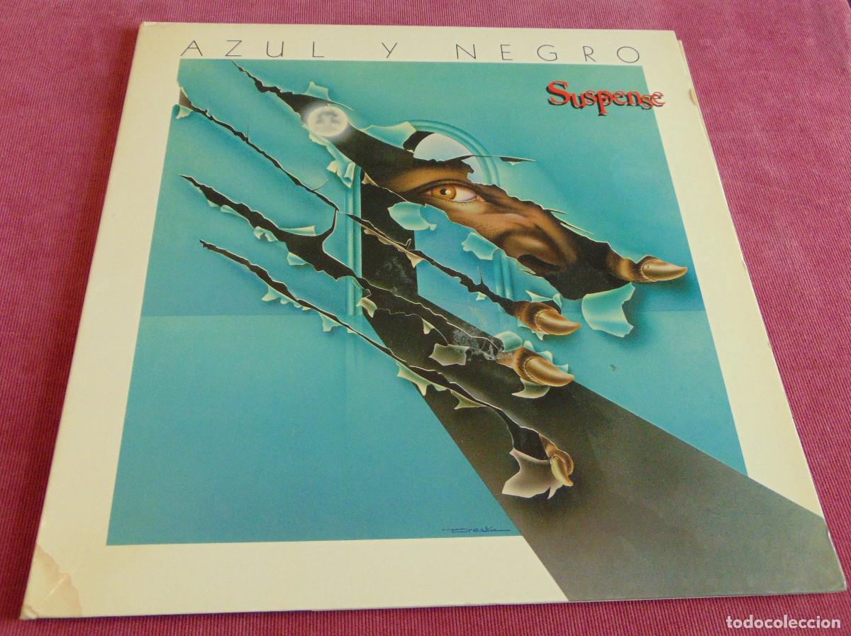 Discos de vinilo: AZUL Y NEGRO - SUSPENSE - LP GATEFOLD EXCELENTE ESTADO - Foto 1