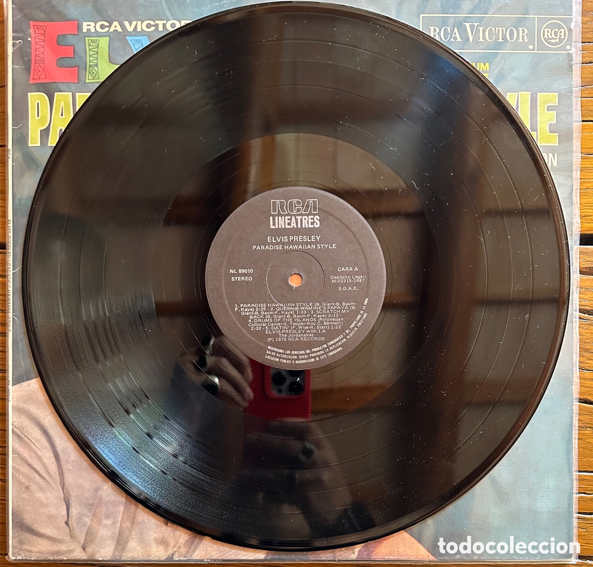 Discos de vinilo: Elvis Presley. Espa&ntilde;a , 1987 - Foto 3