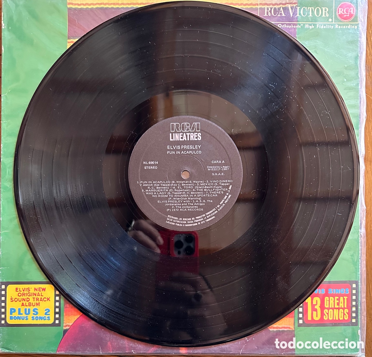 Discos de vinilo: Elvis Presley. Espa&ntilde;a, 1987 - Foto 3