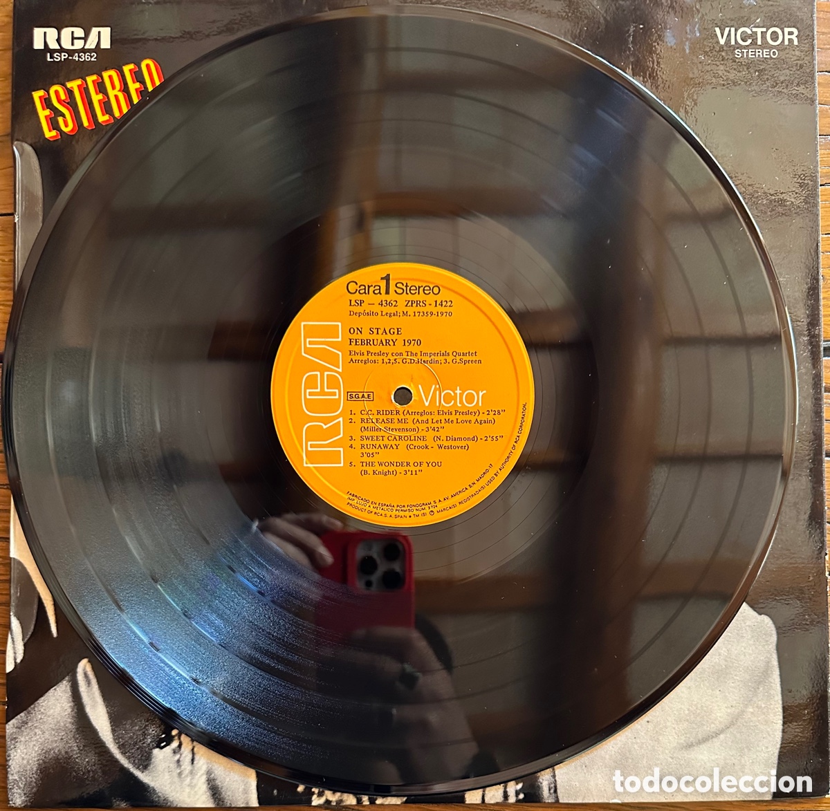 Discos de vinilo: Elvis Presley. Espa&ntilde;a, 1970 - Foto 3