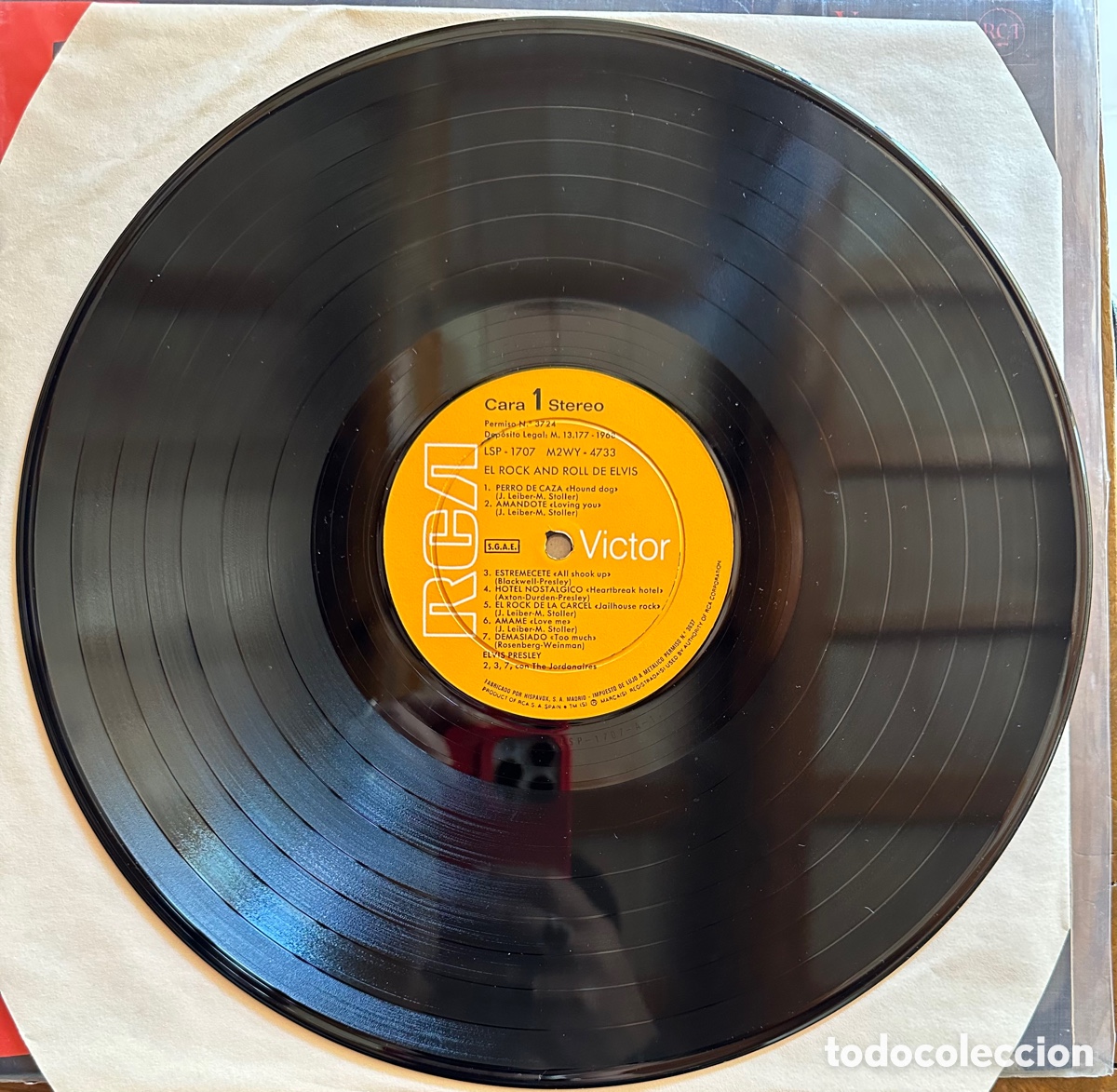 Discos de vinilo: Elvis Presley. Espa&ntilde;a, 1975 - Foto 3