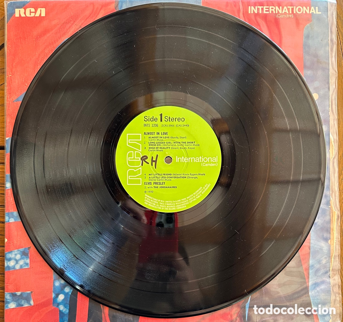 Discos de vinilo: Elvis Presley. UK, 1970 - Foto 3