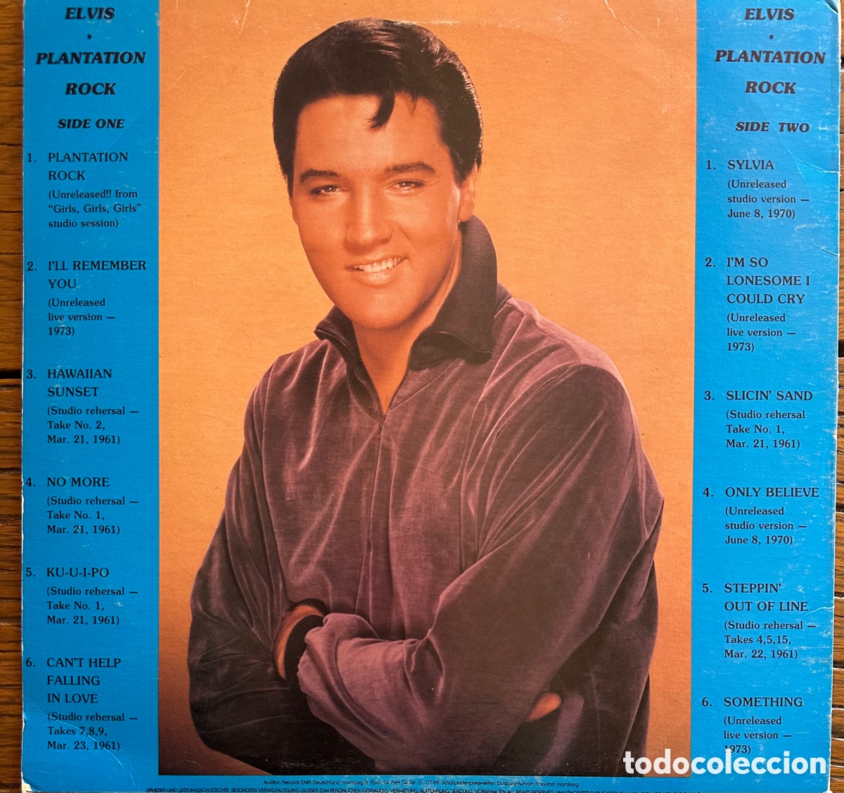 Discos de vinilo: Elvis Presley. Bootleg, 1979 - Foto 2
