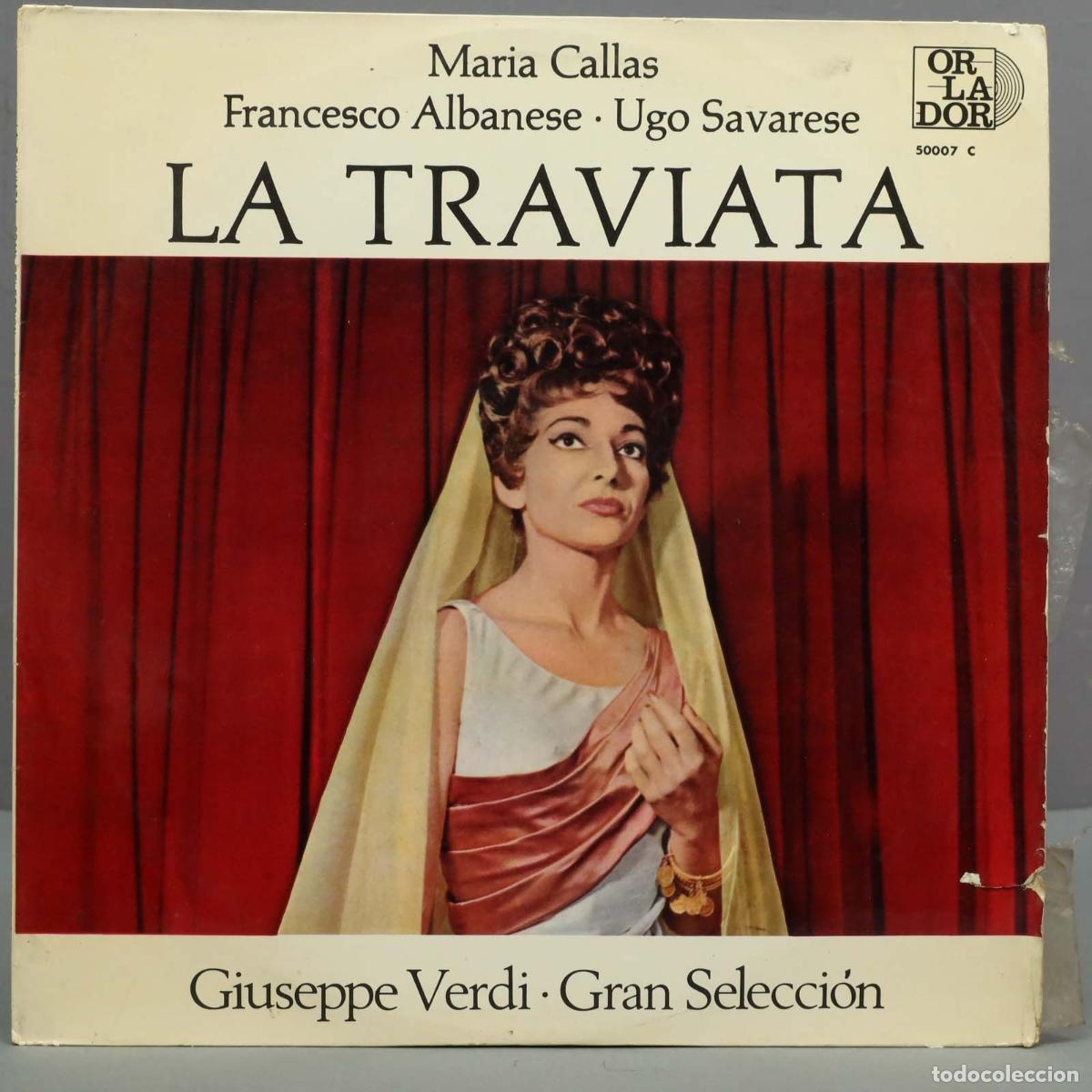 Discos de vinilo: LP. LA TRAVIATA. VERDI. CALLAS - Foto 1