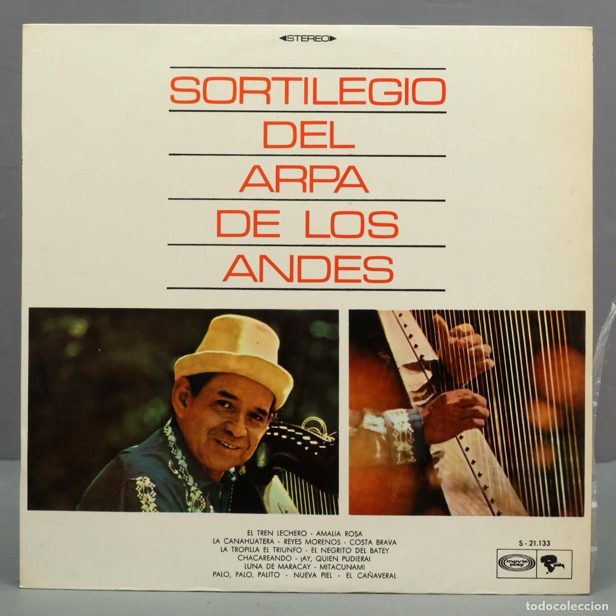 Discos de vinilo: LP. Gerardo Servin &ndash; Sortilegio Del Arpa De Los Andes - Foto 1