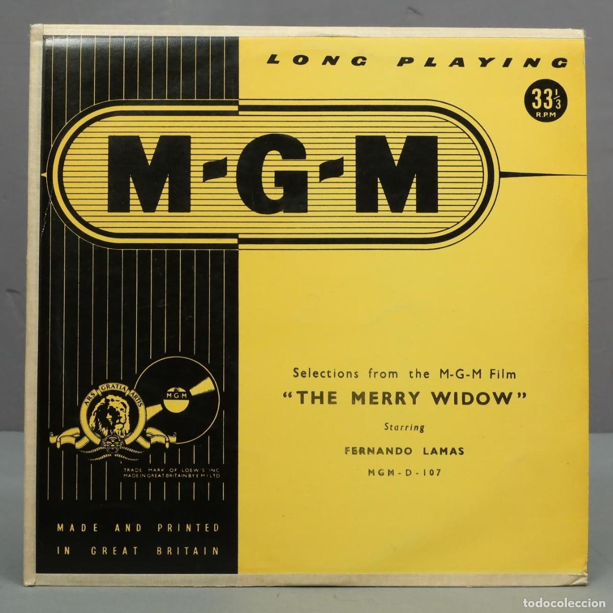 Discos de vinilo: LP. The Merry Widow. LAMAS - Foto 1