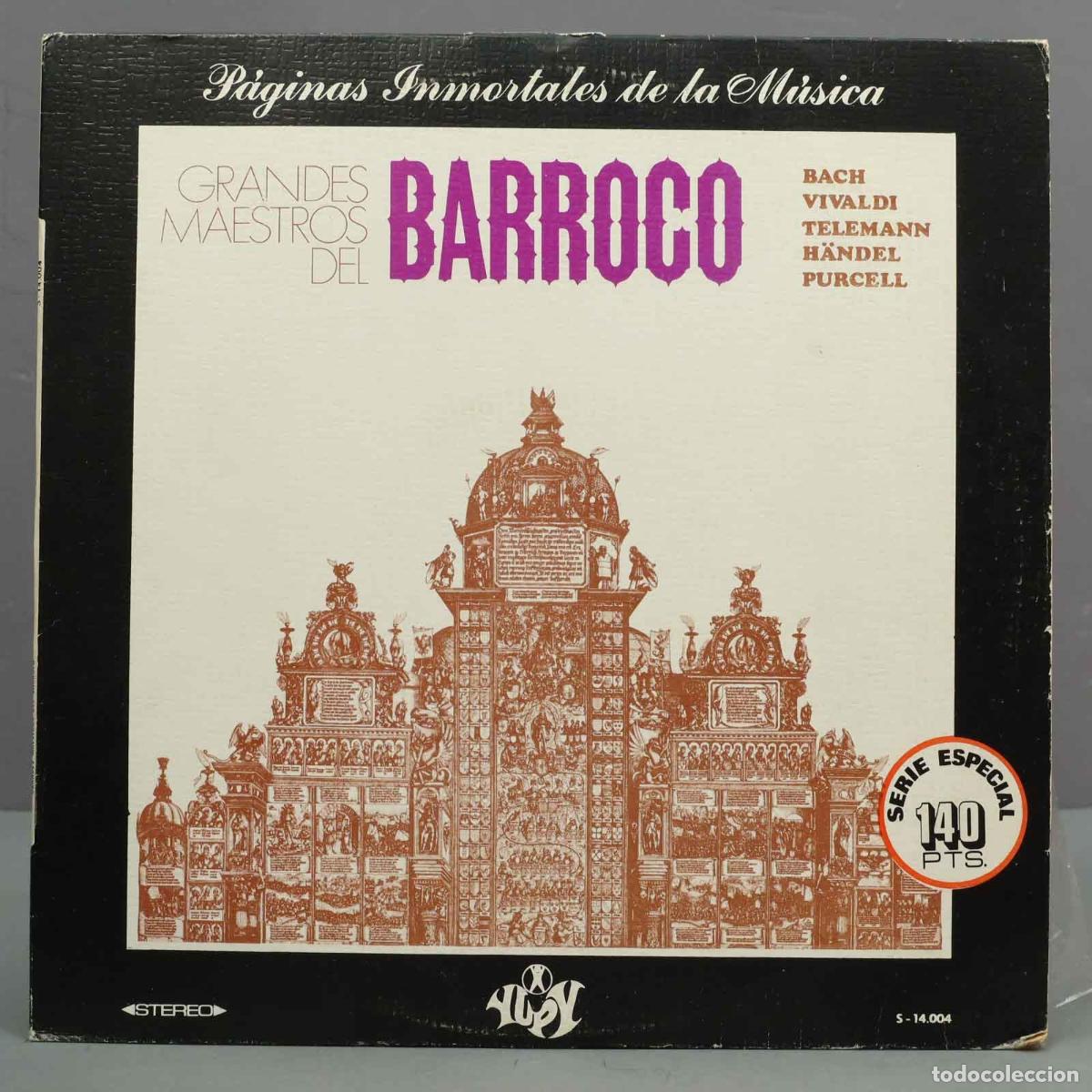 Discos de vinilo: LP. Grandes Maestros Del Barroco - Foto 1