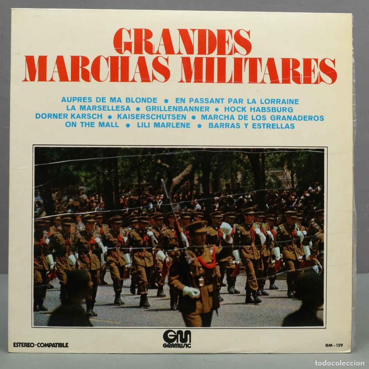 Vinyl-Schallplatten: LP. Grandes Marchas Militares