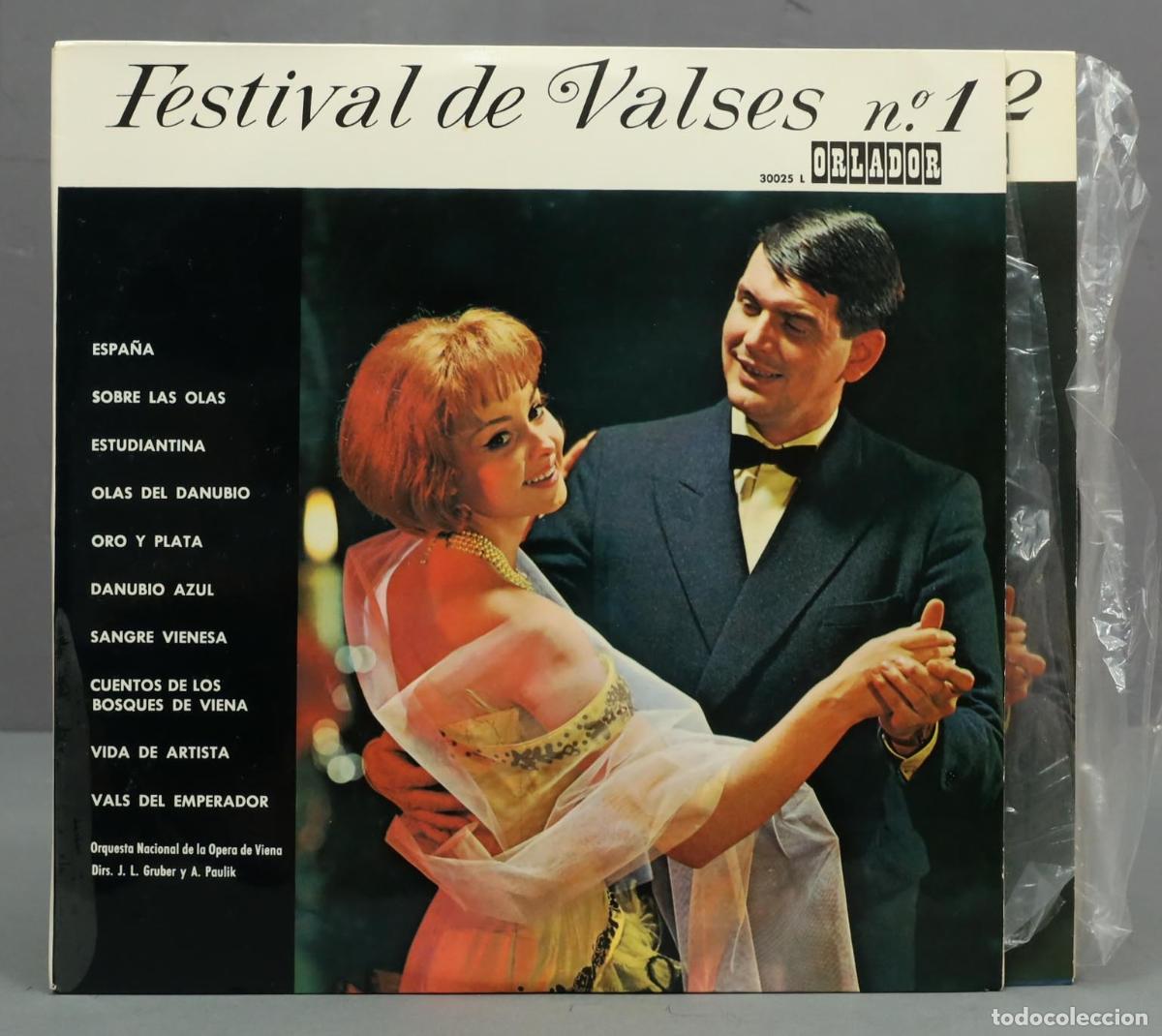 Disques de vinyle: 2 LP. Orquesta Nacional De La Opera De Viena &ndash; Festival De Valses. VOL 1 Y 2