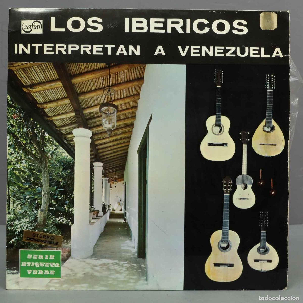 Discos de vinilo: LP. Los Ibericos &ndash; Interpretan A Venezuela - Foto 1
