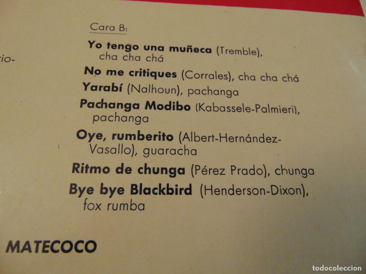 Discos de vinilo: LOS MATECOCO - AY QUE CALOR - LP 1967 - Foto 5
