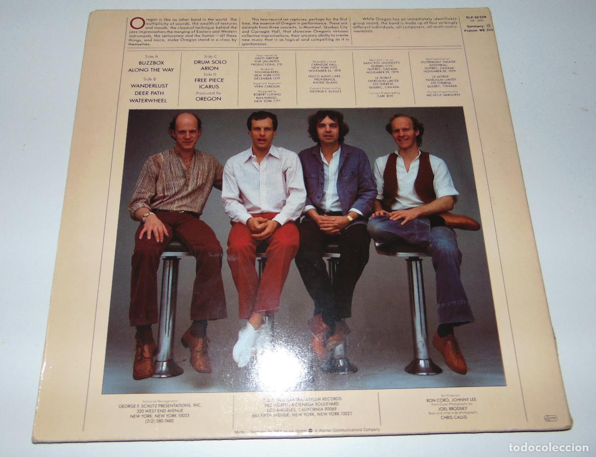 Discos de vinilo: OREGON - IN PERFOMANCE - DOBLE LP - Foto 6