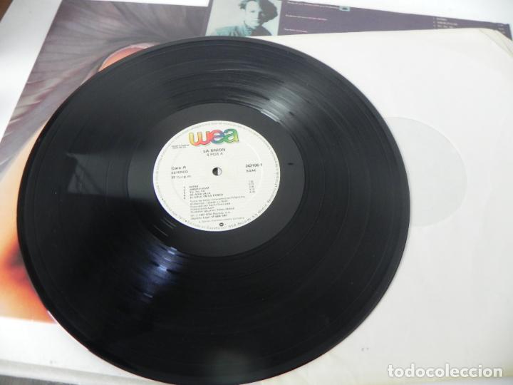 Discos de vinilo: LP LA UNION (4 POR 4) WEA-1987 - Foto 3