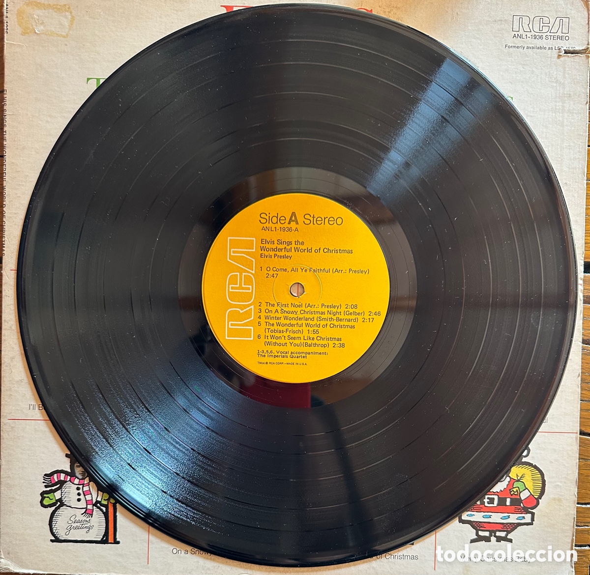 Discos de vinilo: Elvis Presley. USA, 1975 - Foto 3