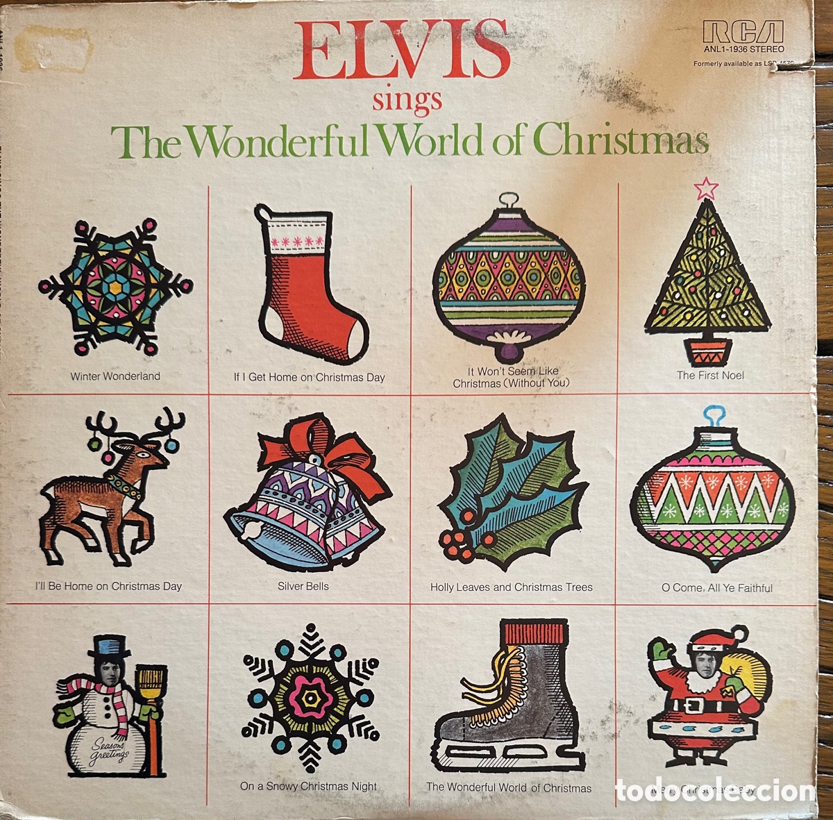 Discos de vinilo: Elvis Presley. USA, 1975 - Foto 1