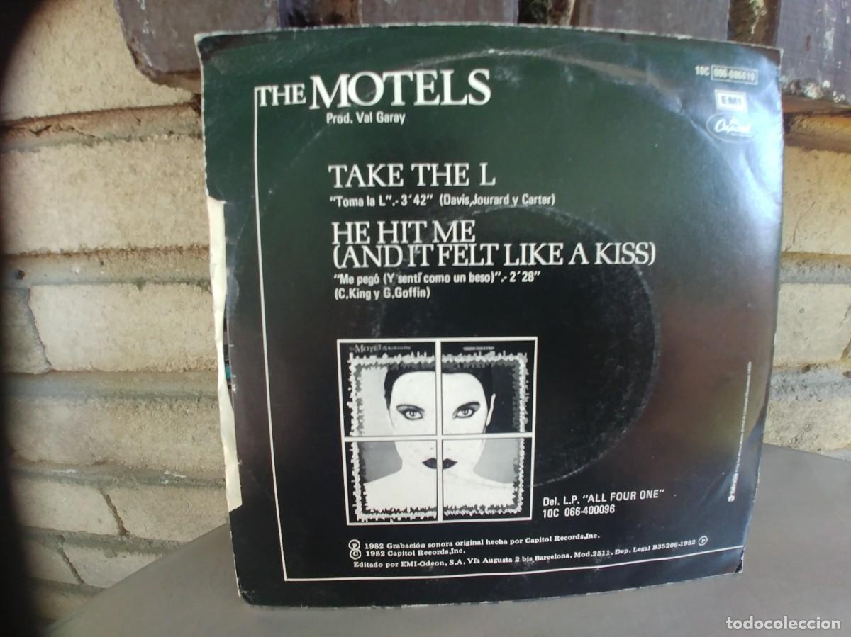 Discos de vinilo: THE MOTELS-SINGLE TAKE THE L - Foto 2