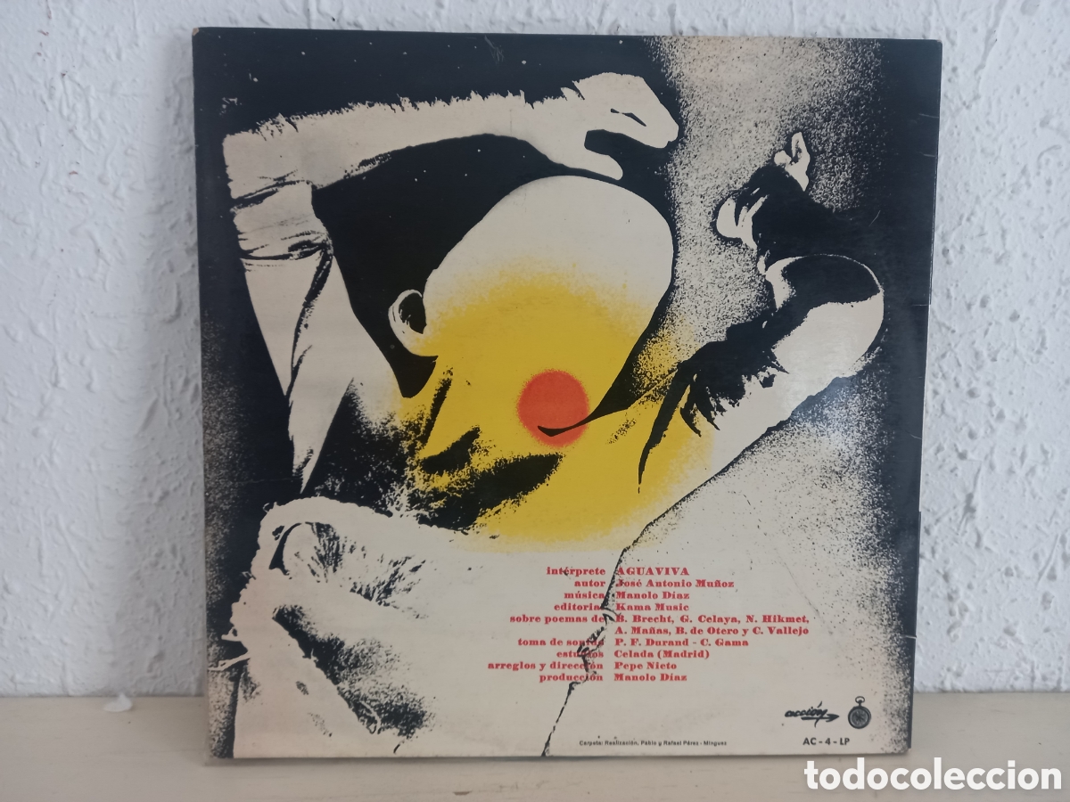 Discos de vinilo: AGUAVIVA LP Apocalipsis. - Foto 3