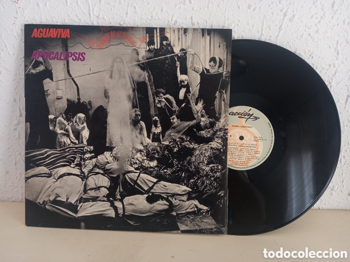 Discos de vinilo: AGUAVIVA LP Apocalipsis. - Foto 1