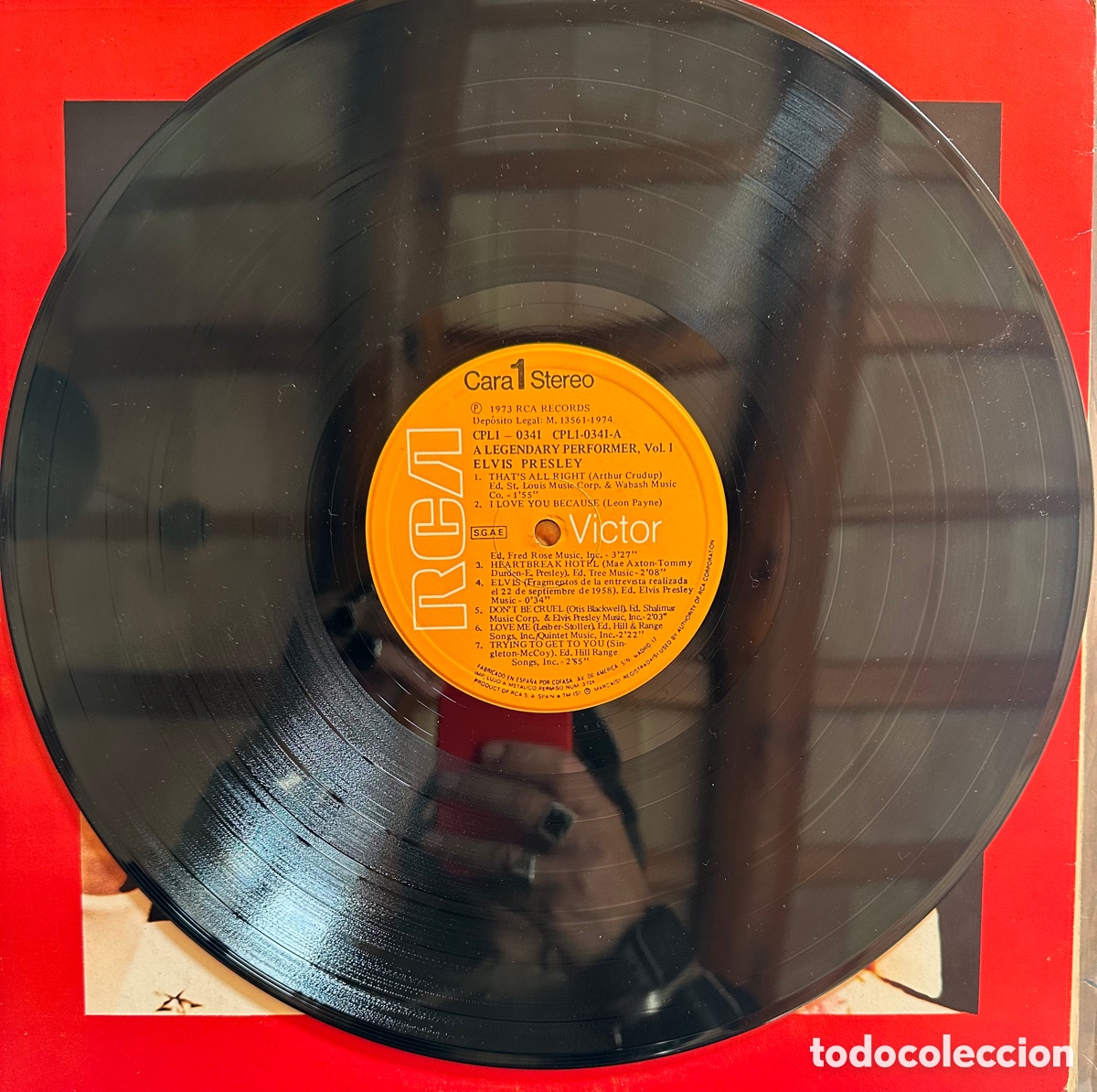 Discos de vinilo: Elvis Presley. Espa&ntilde;a, 1974 - Foto 3