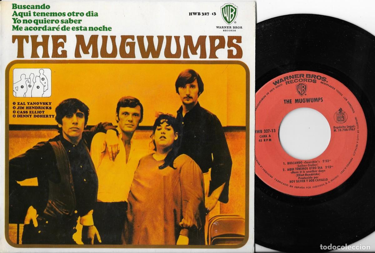 Discos de vinilo: THE MUGWUMPS EP HISPAVOX 1967 - Foto 1