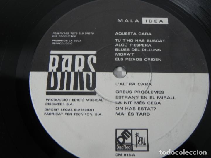 Discos de vinilo: LP BARS (MALA IDEA) DISCMEDI-1991 - Foto 7