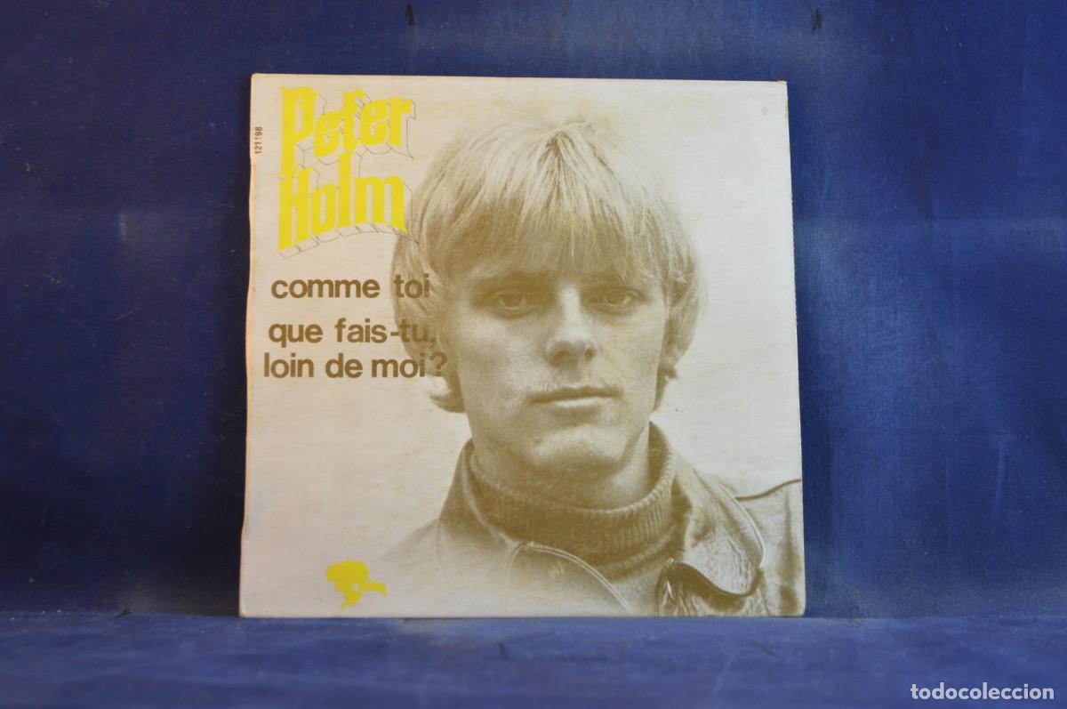 Discos de vinilo: PETER HOLM - COMME TOI - SINGLE - Foto 1