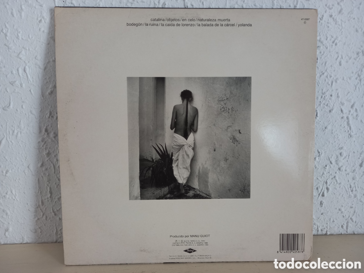 Discos de vinilo: DANZA INVISIBLE. LP Catalina. 1990 - Foto 2