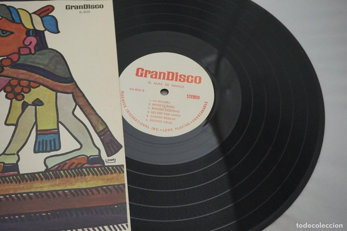 Discos de vinilo: LP - EL ALMA DE MEXICO - ESTA COMO NUEVO - Foto 2