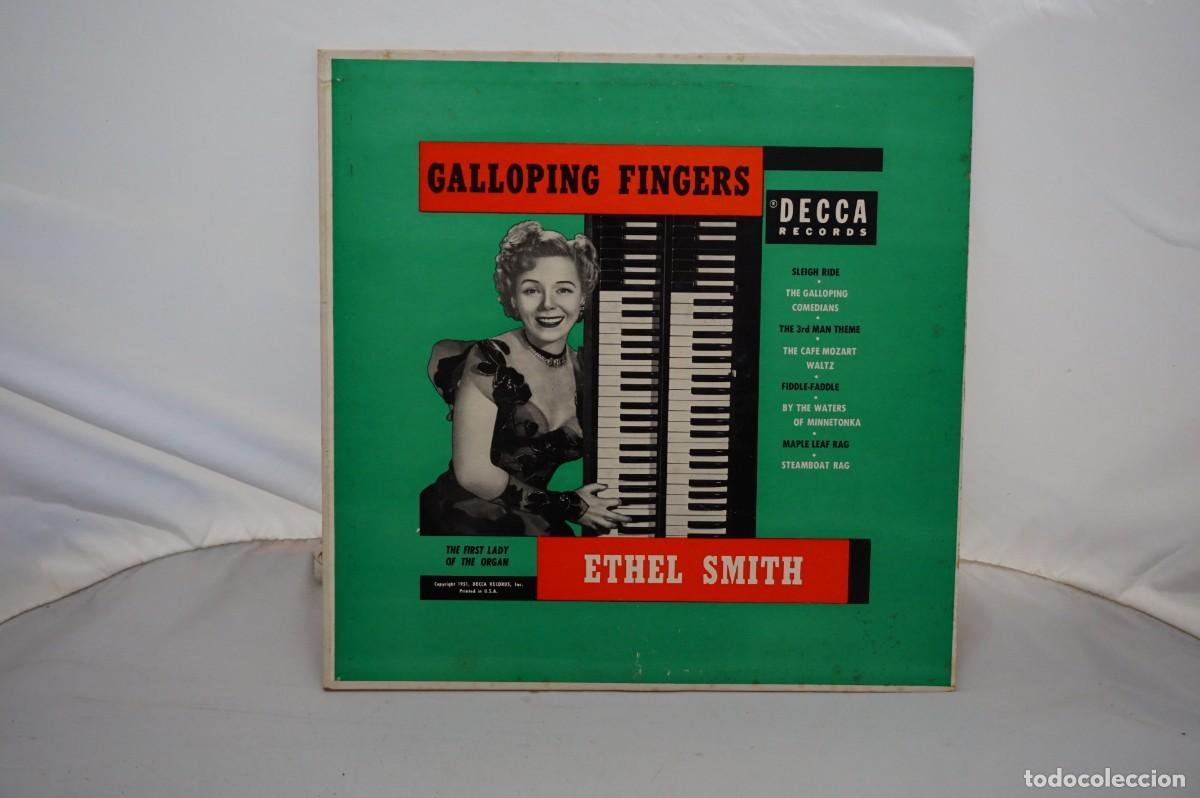 Discos de vinilo: LP - EHEL SMITH - CALLOPING FINGERS - DISCO 10&rdquo; EN ESTADO EXCELENTE - Foto 1