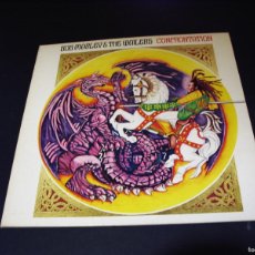 Discos de vinilo: BOB MARLEY & THE WAILERS LP CONFRONTATION TUFF GONG ORIGINAL ESPAÑA 1983 DESPLEGABLE