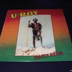 Discos de vinilo: U-ROY LP NATTY REBEL VIRGIN UK PROMOCIONAL DJ COPY 1976 ROOTS