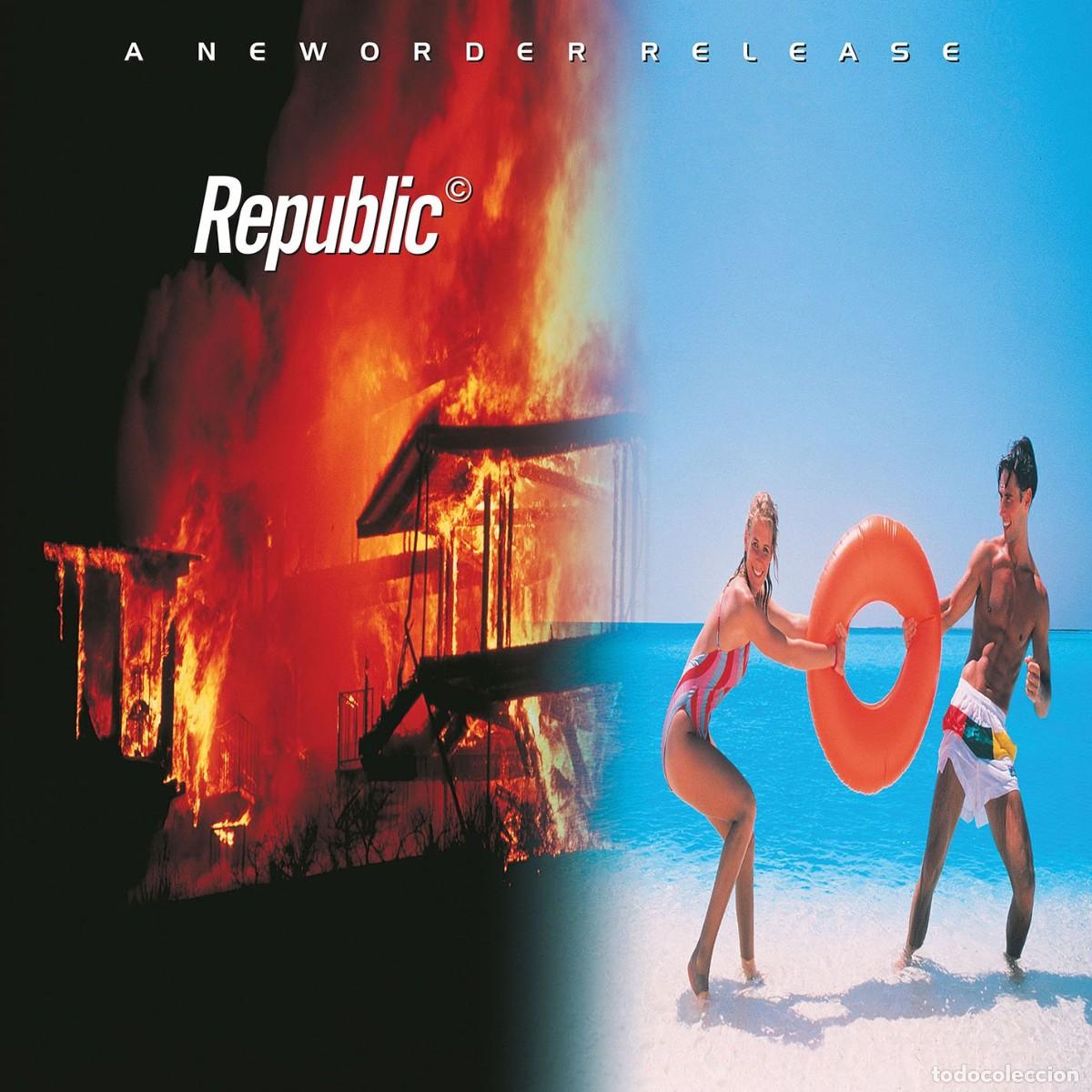 Discos de vinilo: LP NEW ORDER REPUBLIC VINILO JOY DIVISION - Foto 1