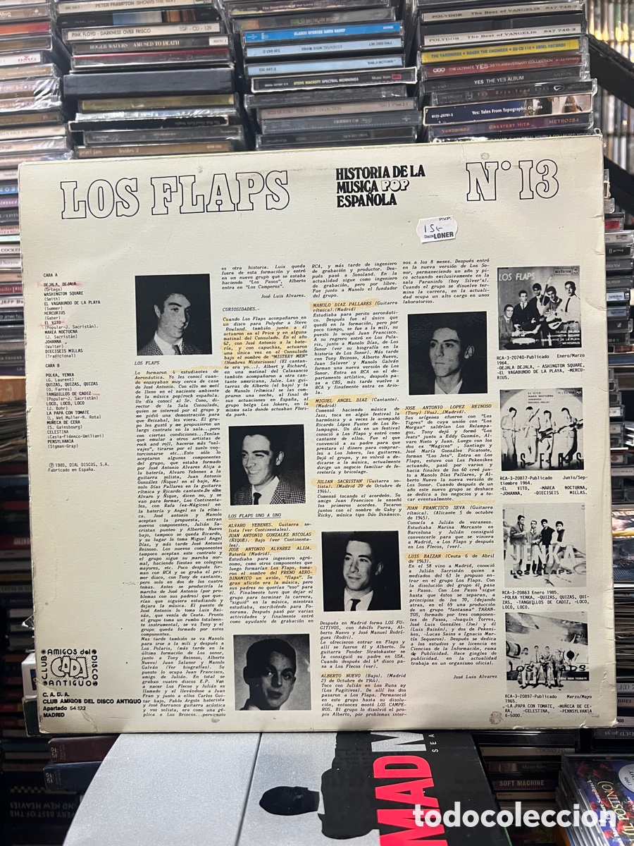 Discos de vinilo: Los flaps Discograf&iacute;a completa - Foto 2