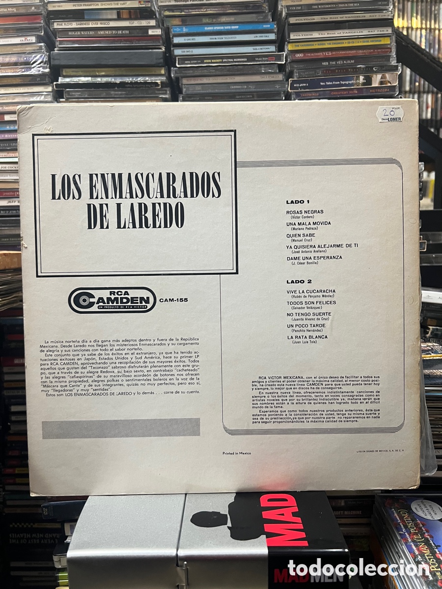 Discos de vinilo: Los enmascarados de laredo - Foto 2
