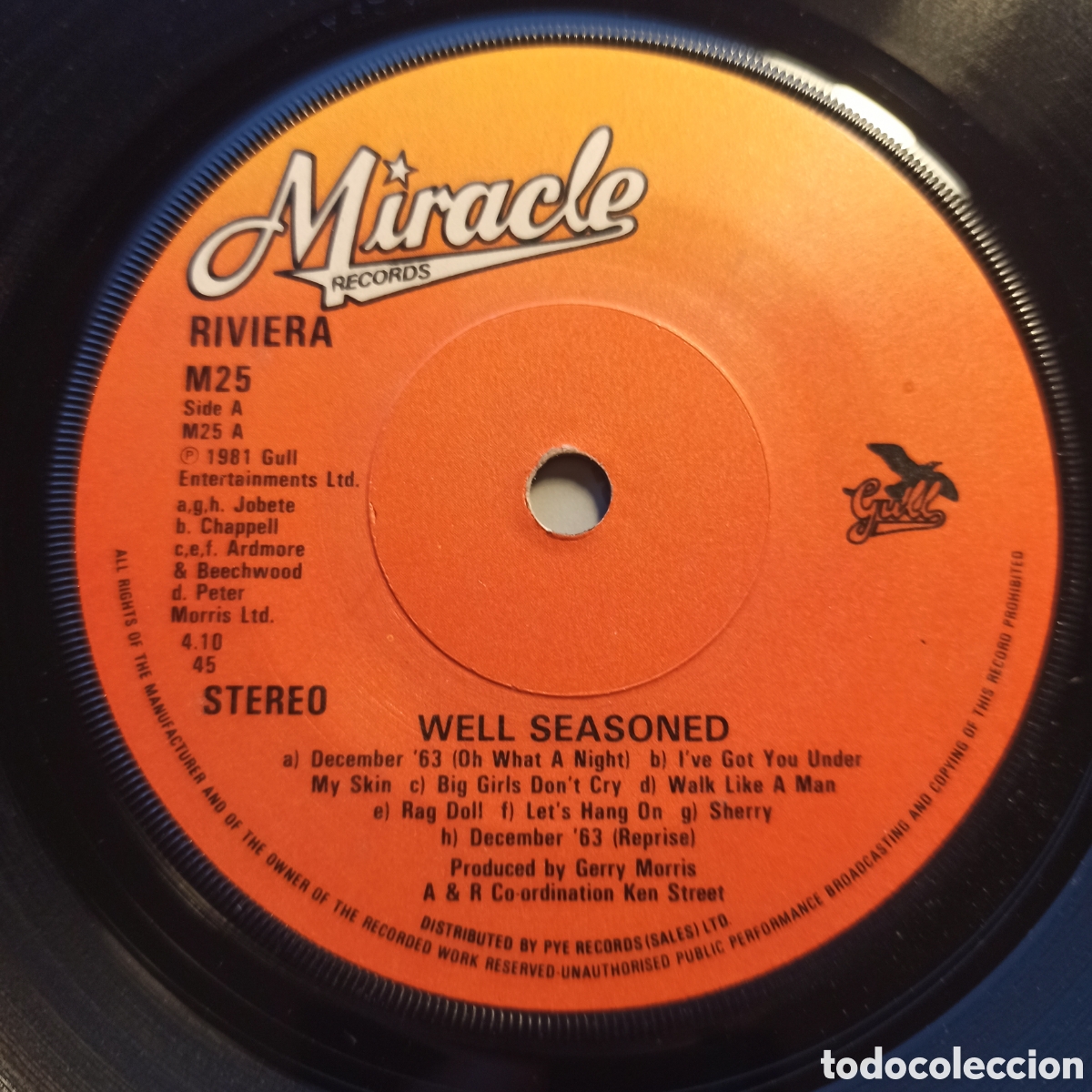 Vinyl records: Riviera &ndash; Well Seasoned