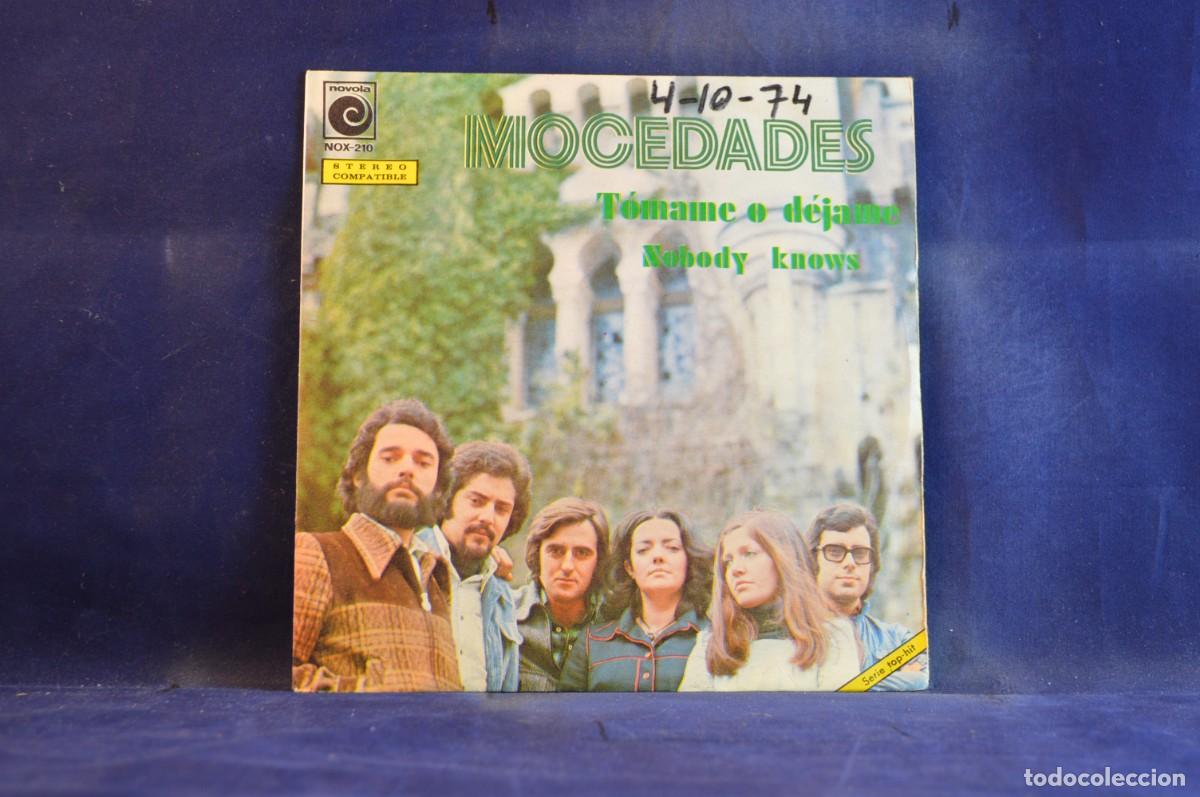 Discos de vinilo: MOCEDADES - TOMAME O DEJAME - SINGLE - Foto 1