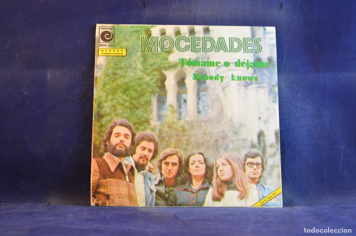 Discos de vinilo: MOCEDADES - TOMAME O DEJAME - SINGLE - Foto 2