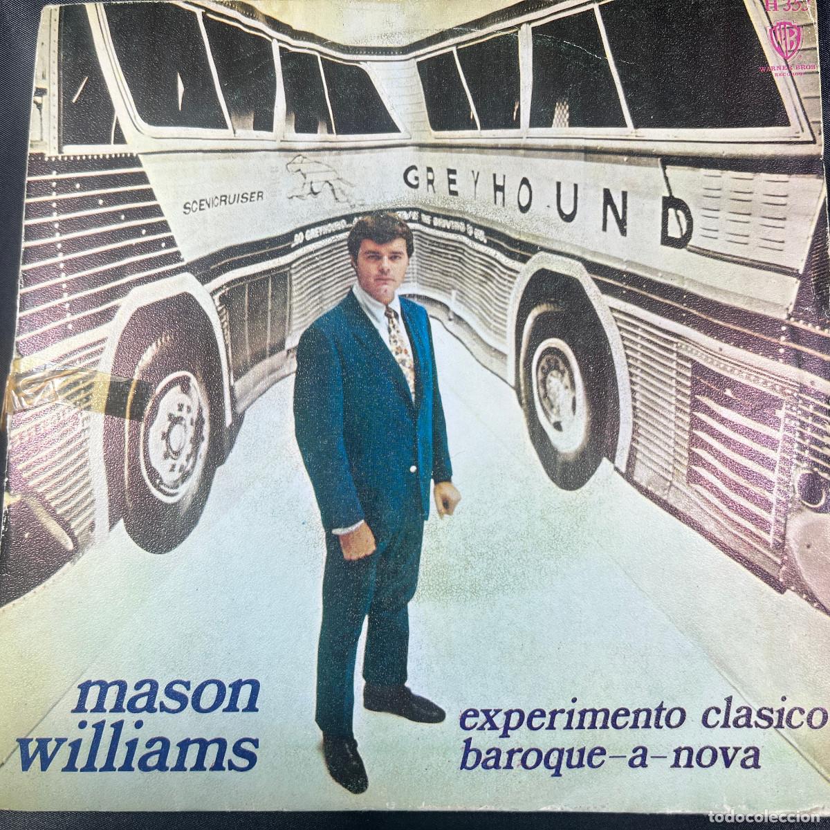 Discos de vinilo: MASON WILLIAMS - EXPERIMENTO CLASICO - SINGLE - Foto 1