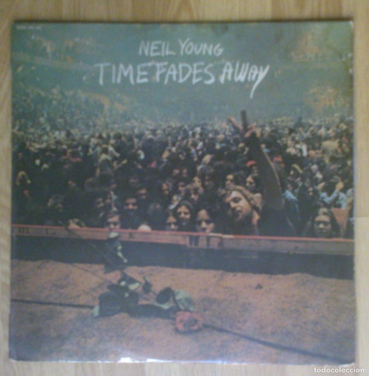 Discos de vinilo: NEIL YOUNG TIME FADES AWAY - Foto 1