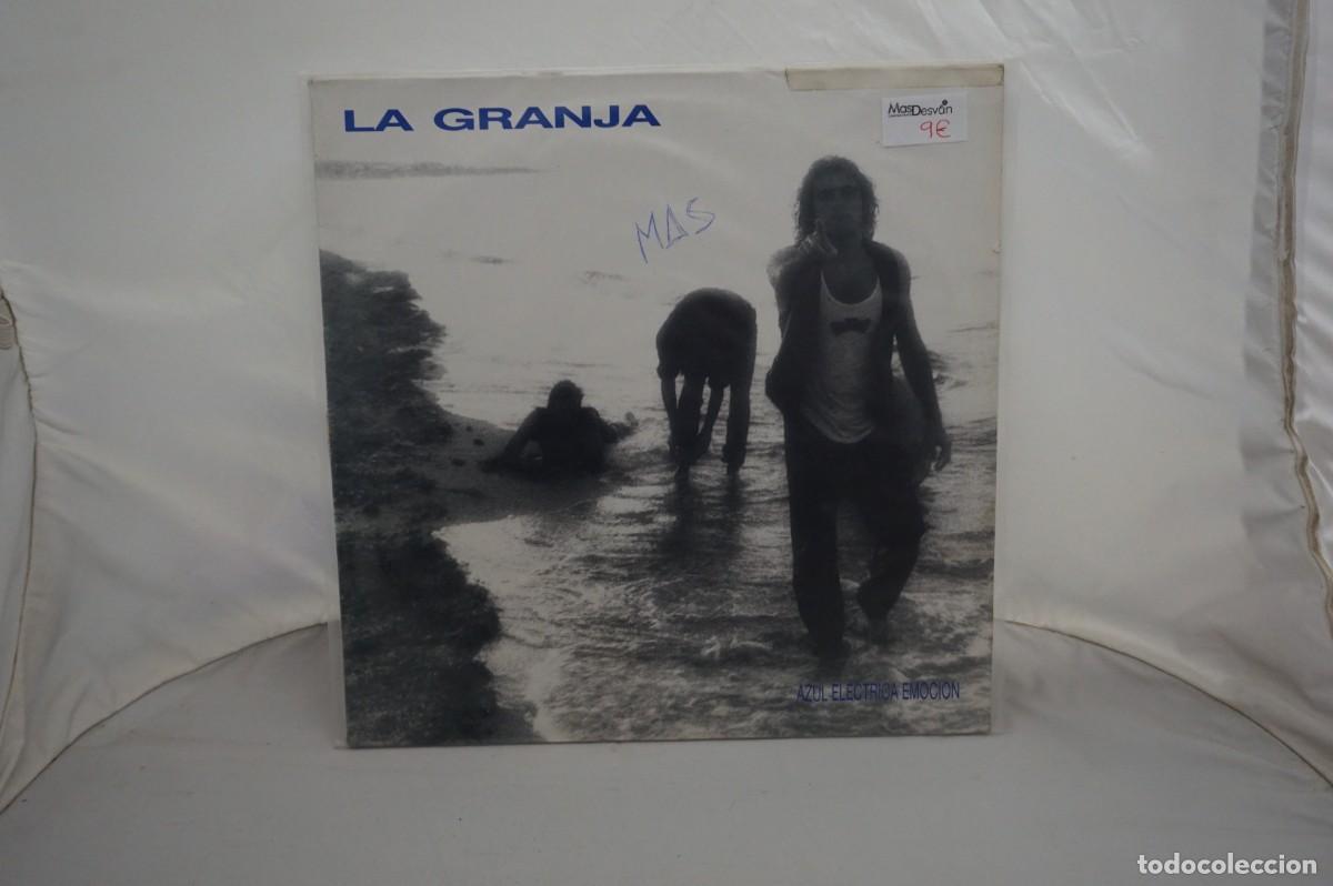 Discos de vinilo: LP - LA GRANJA - AZUL ELECTRICA EMOCION - Foto 1