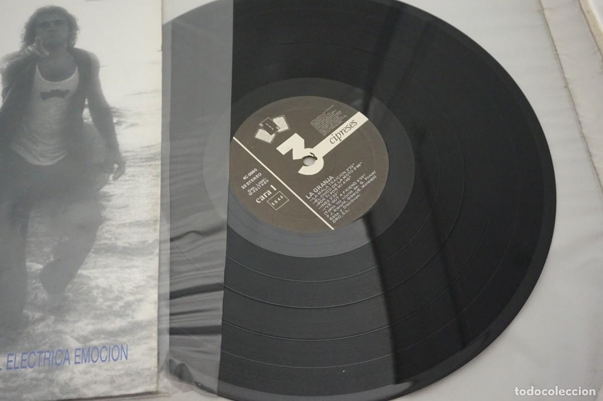 Discos de vinilo: LP - LA GRANJA - AZUL ELECTRICA EMOCION - Foto 2