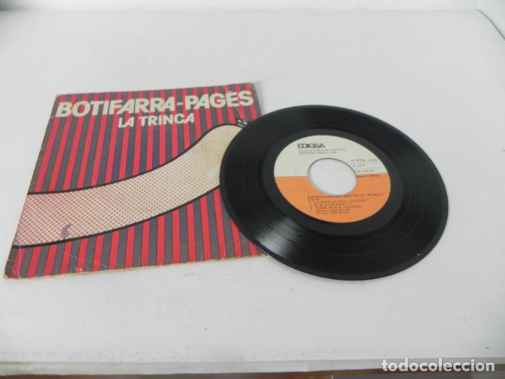 Discos de vinilo: SINGLE LA TRINCA (BOTIFARRA DE PAGES) EDIGSA-1974 - Foto 4