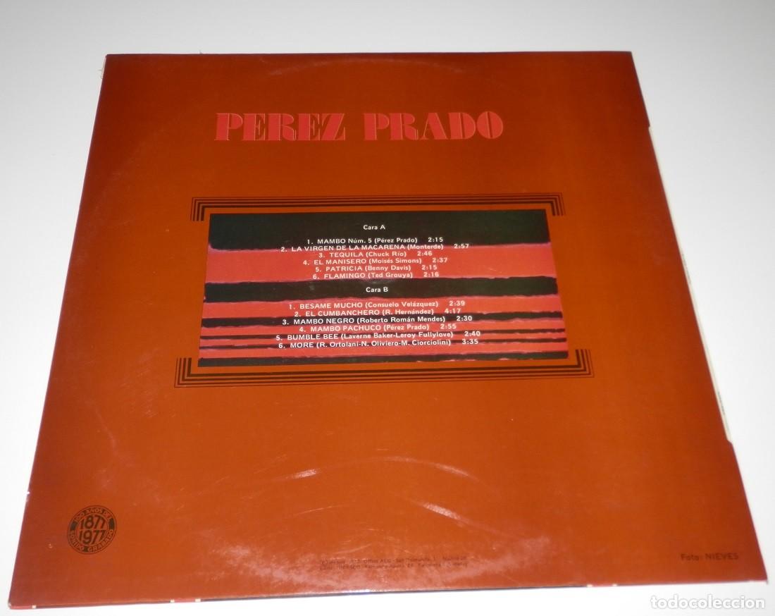 Discos de vinilo: DISCO LP DE VINILLO DE PEREZ PRADO - Foto 2