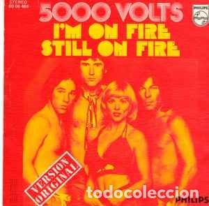 Discos de vinilo: 5000 Volts &lrm;&ndash; Im On Fire / Still On Fire - Foto 1
