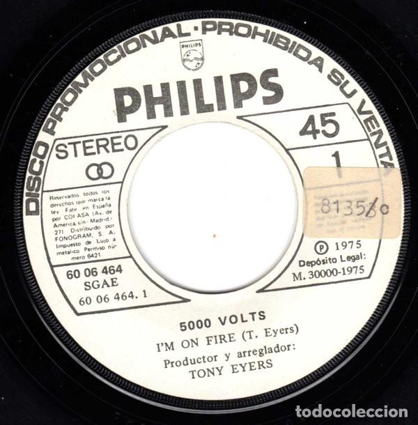 Discos de vinilo: 5000 Volts &lrm;&ndash; Im On Fire / Still On Fire - Foto 3