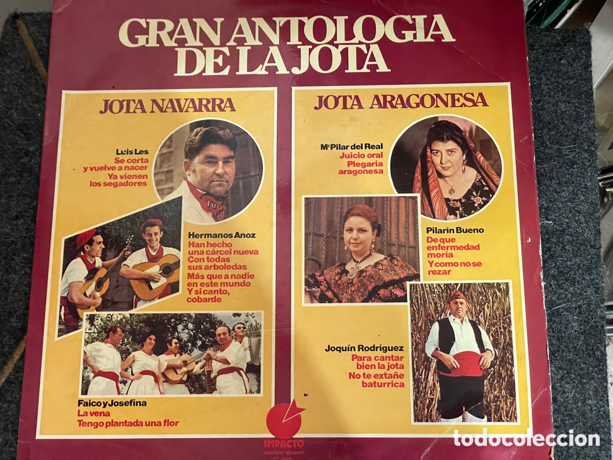 Discos de vinilo: Gran Antologia de la Jota - Foto 1