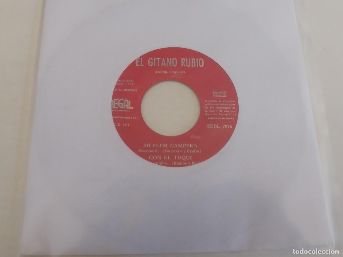 Discos de vinilo: EL GITANO RUBIO-EP YA VE USTED +3-SIN FUNDA - Foto 1