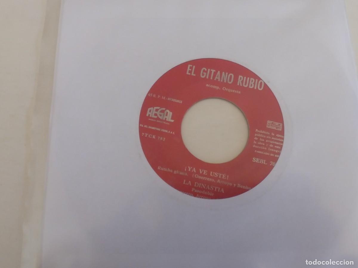 Discos de vinilo: EL GITANO RUBIO-EP YA VE USTED +3-SIN FUNDA - Foto 2