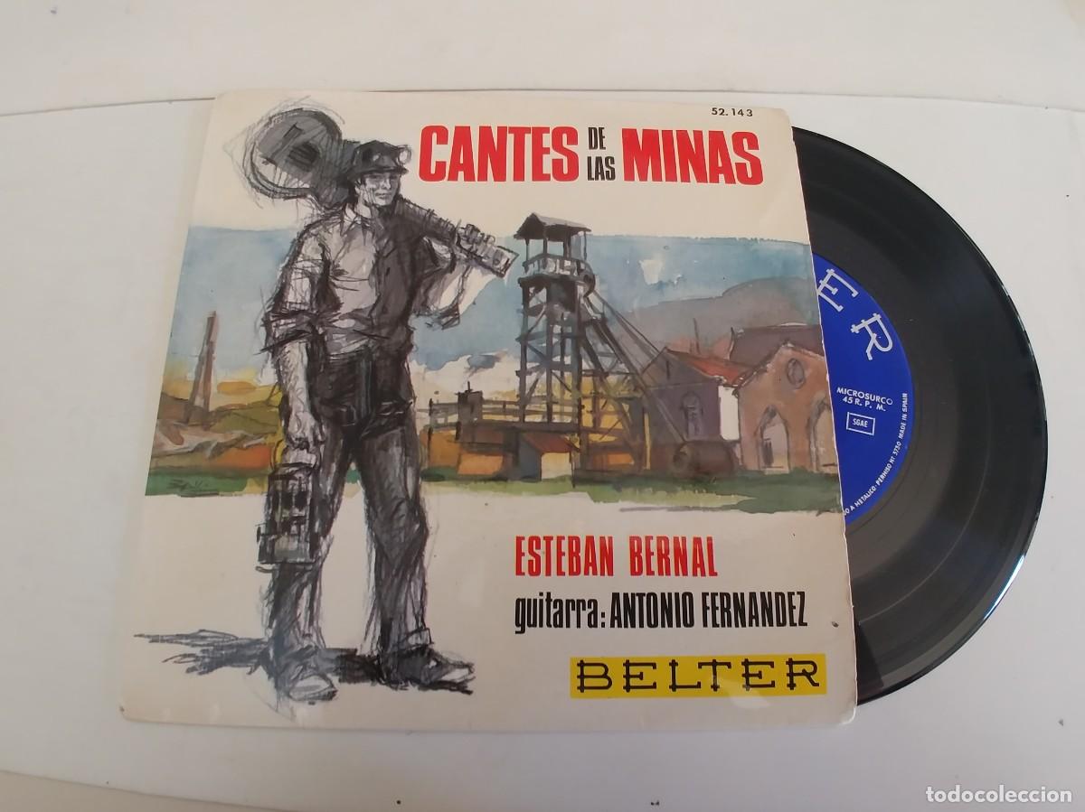 Discos de vinilo: ESTEBAN BERNAL-EP CANTES DE LAS MINAS - Foto 1