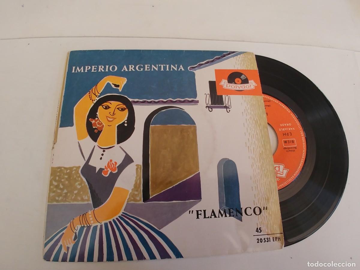 Discos de vinilo: IMPERIO ARGENTINA-EP FLAMENCO - Foto 1